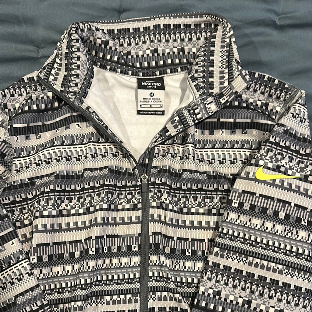 Nike Women's Sweater - Black, Gray, White, Yellow - Picture 1 of 5